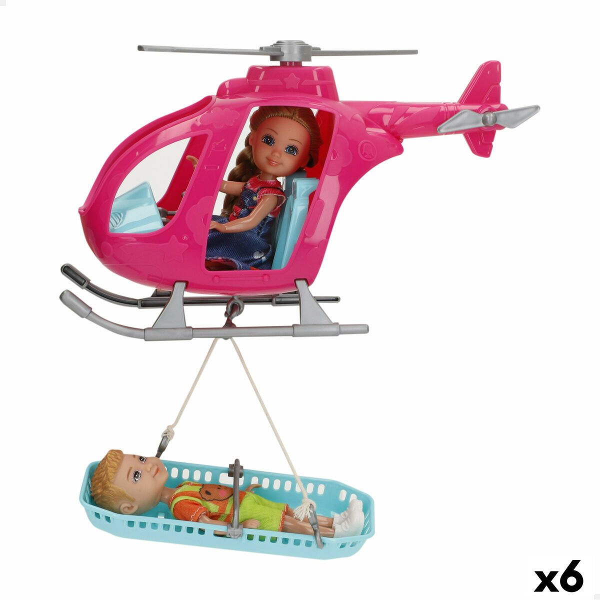 Playset 24 x 15 x 9 CM 6 Unidades
