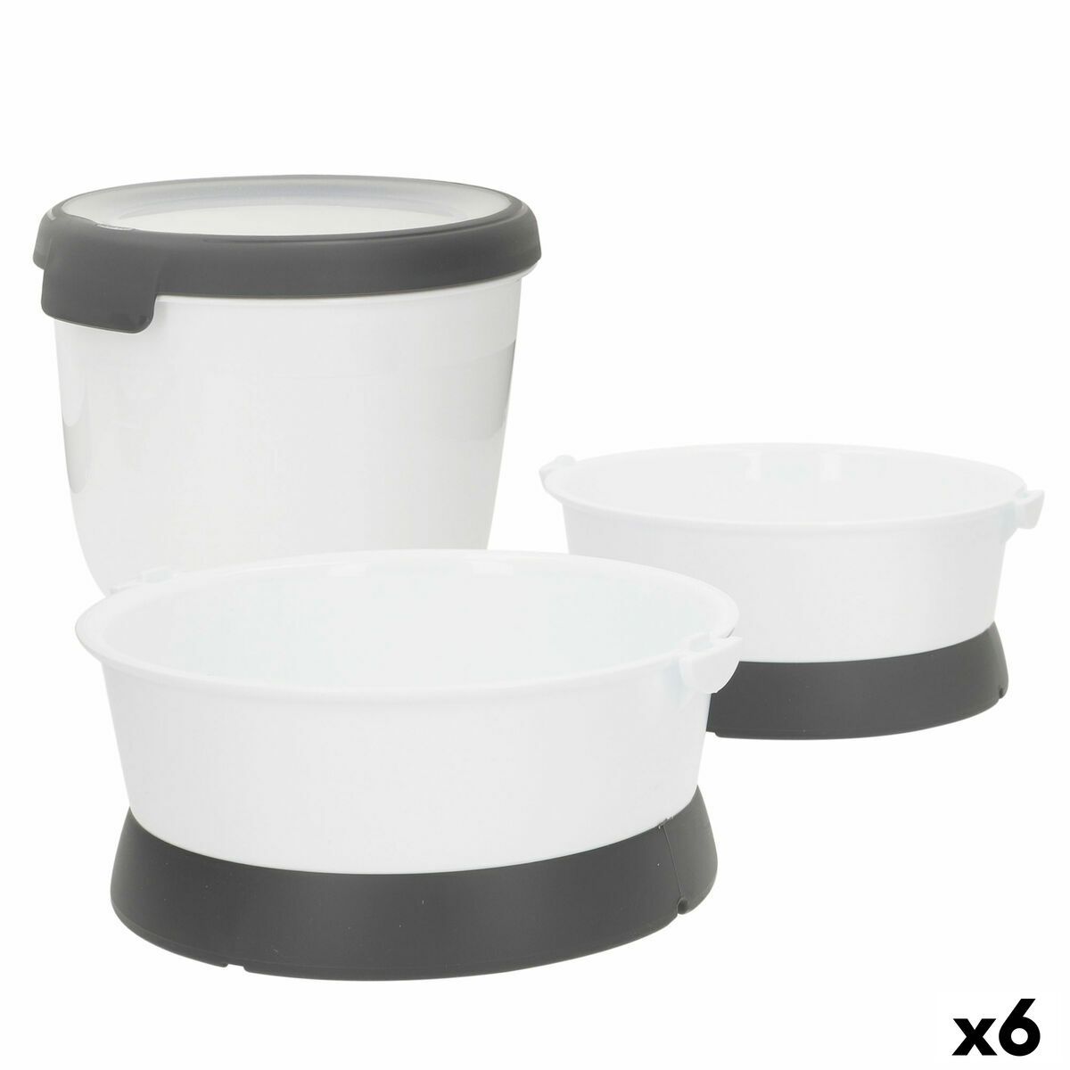 Comedero Plegable para Mascotas Curver Plástico 19 x 8 x 18 cm (6 Unidades)