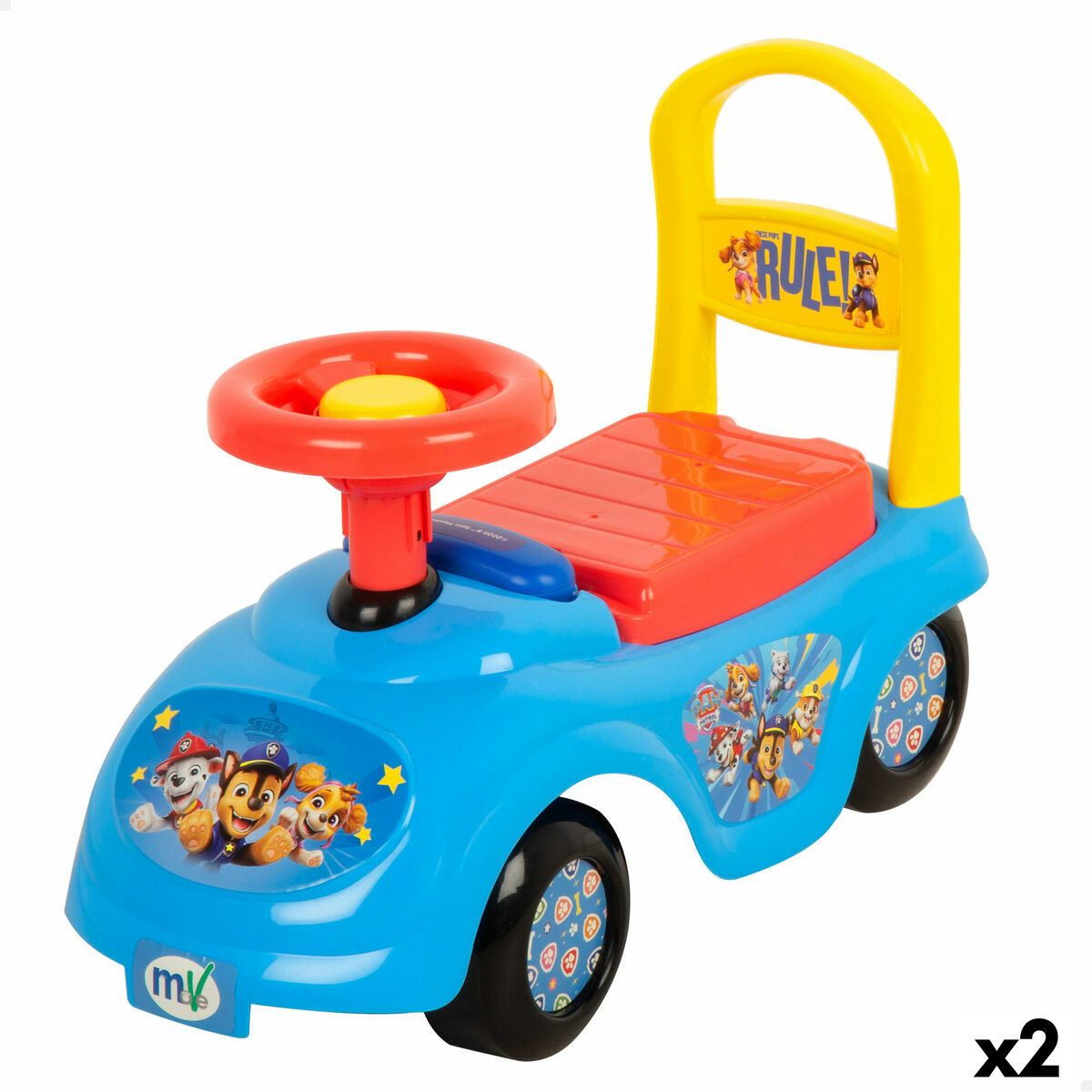 Correpasillos The Paw Patrol 43 x 37 x 21 cm (2 Unidades)