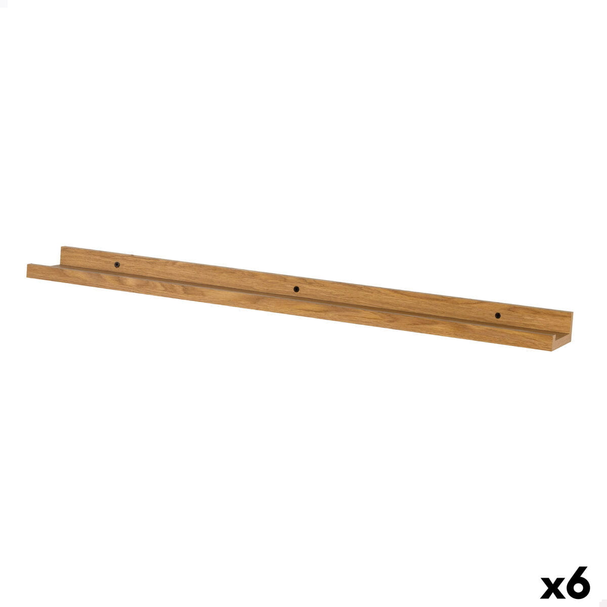 Estante Max Home Madera MDF 80 X 4 X 10 CM (6 Unidades)