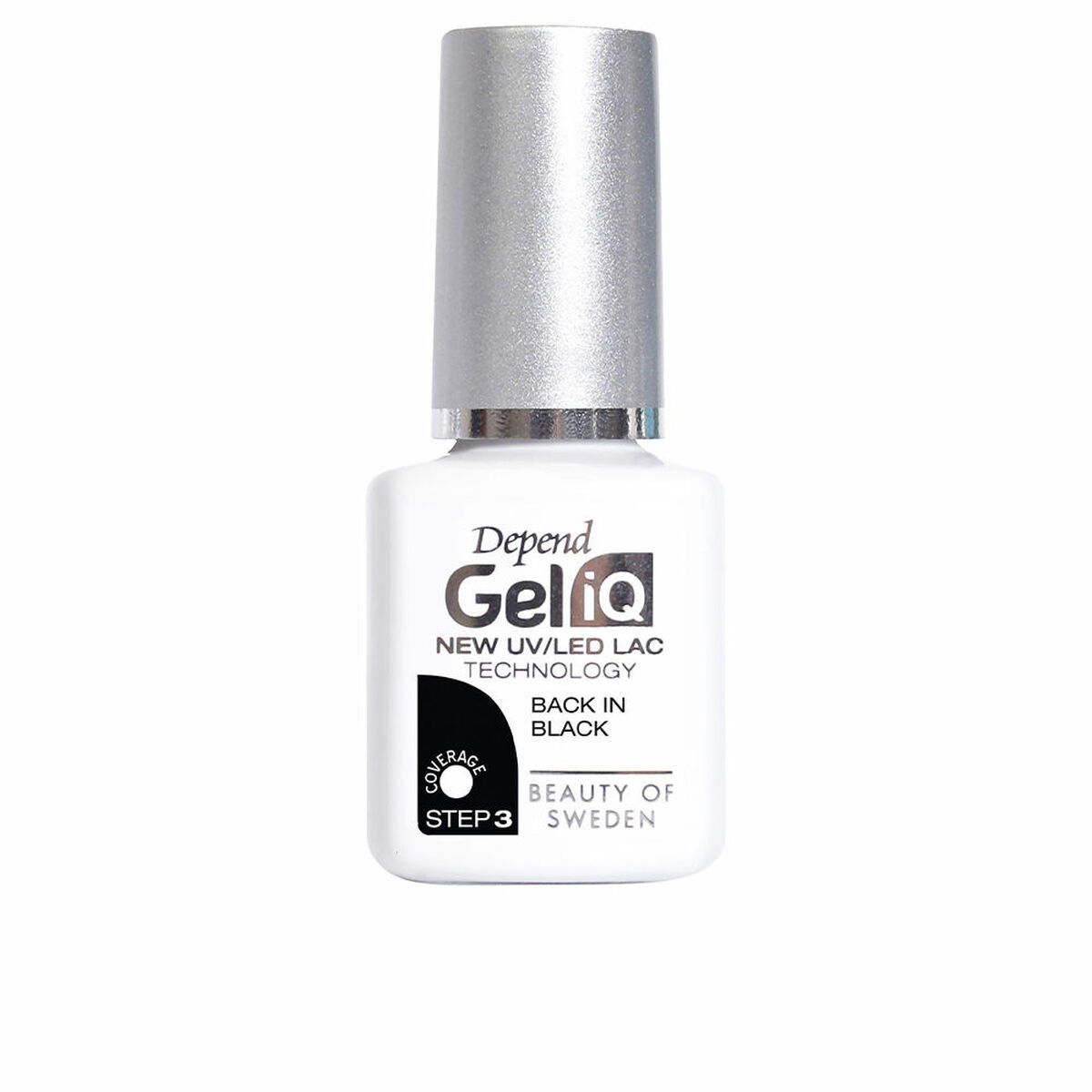 Esmalte de uñas Beter Gel Iq Back In Black 5 ml