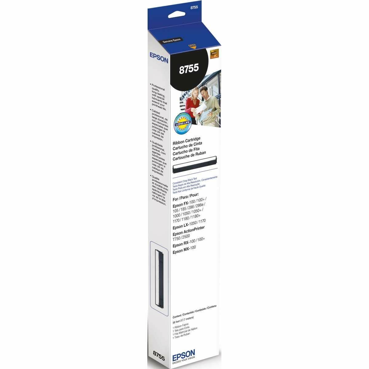 Cinta Matricial Original Epson LX-1350 Negro Nailon