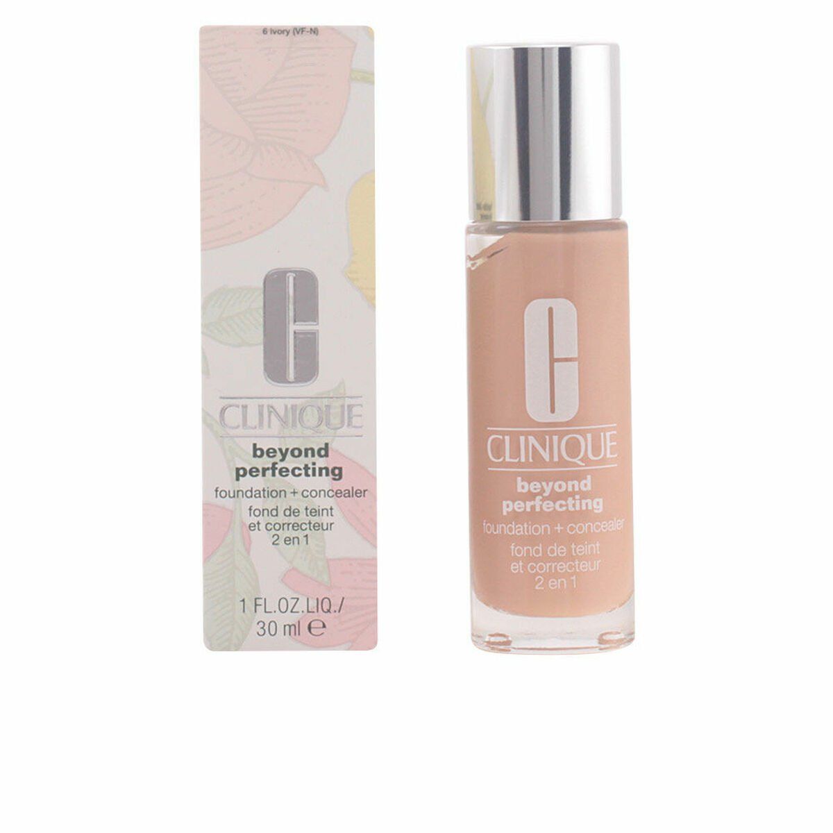 Fondo de Maquillaje Clinique Beyond Perfecting Nº 06-Ivory 30 ml