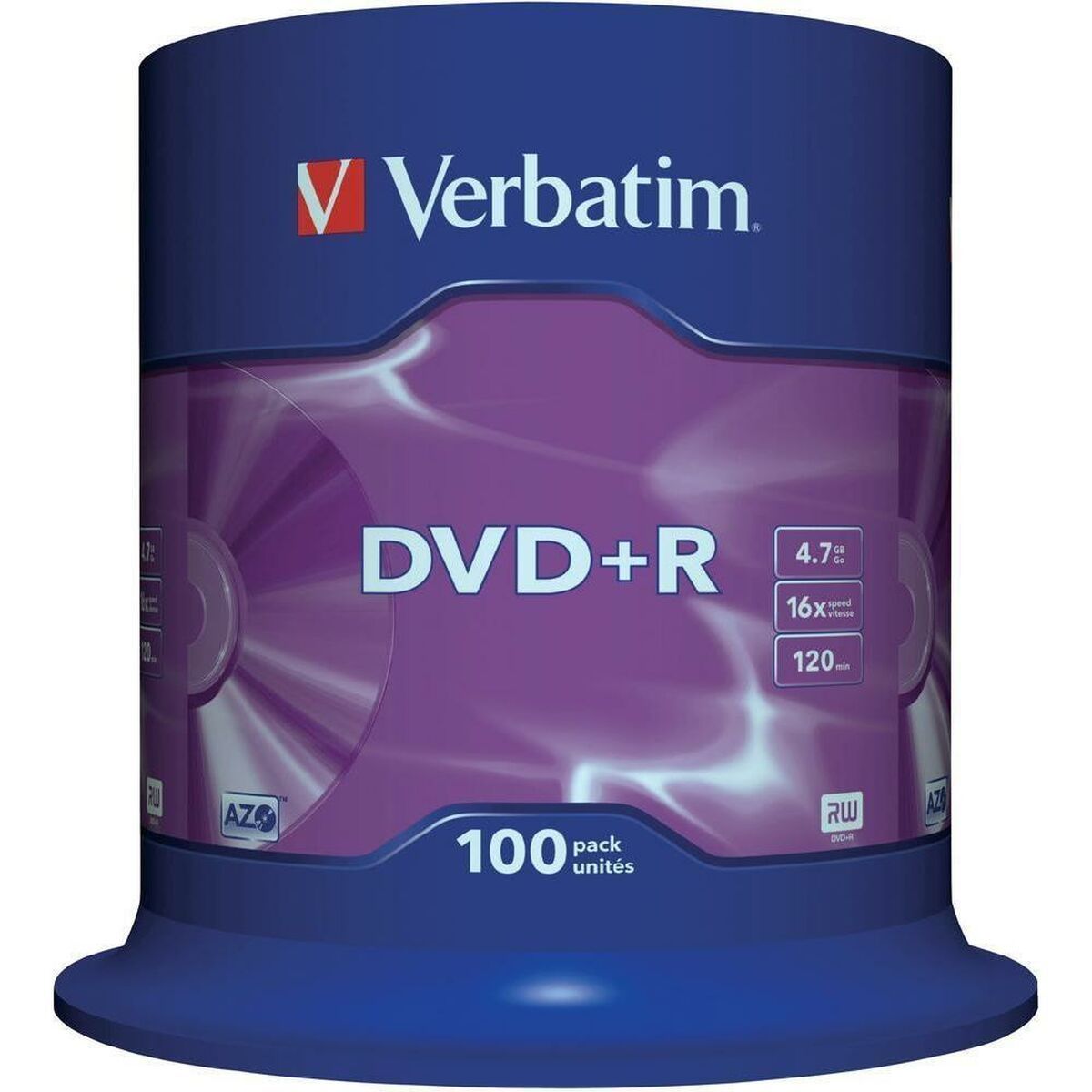 DVD-R Verbatim 100 Unidades