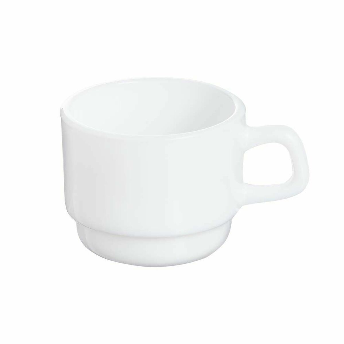 Juego de Tazas de Café Arcoroc Restaurant Blanco Vidrio 80 ml (12 Unidades)