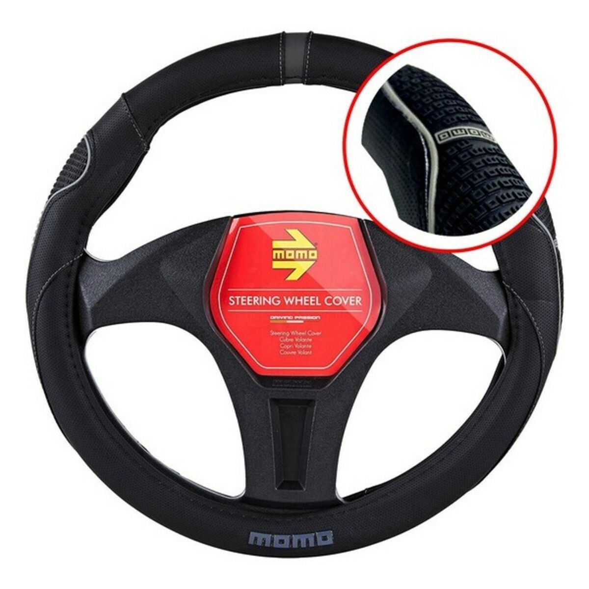 Funda para Volante MOMO SWC014BG Negro