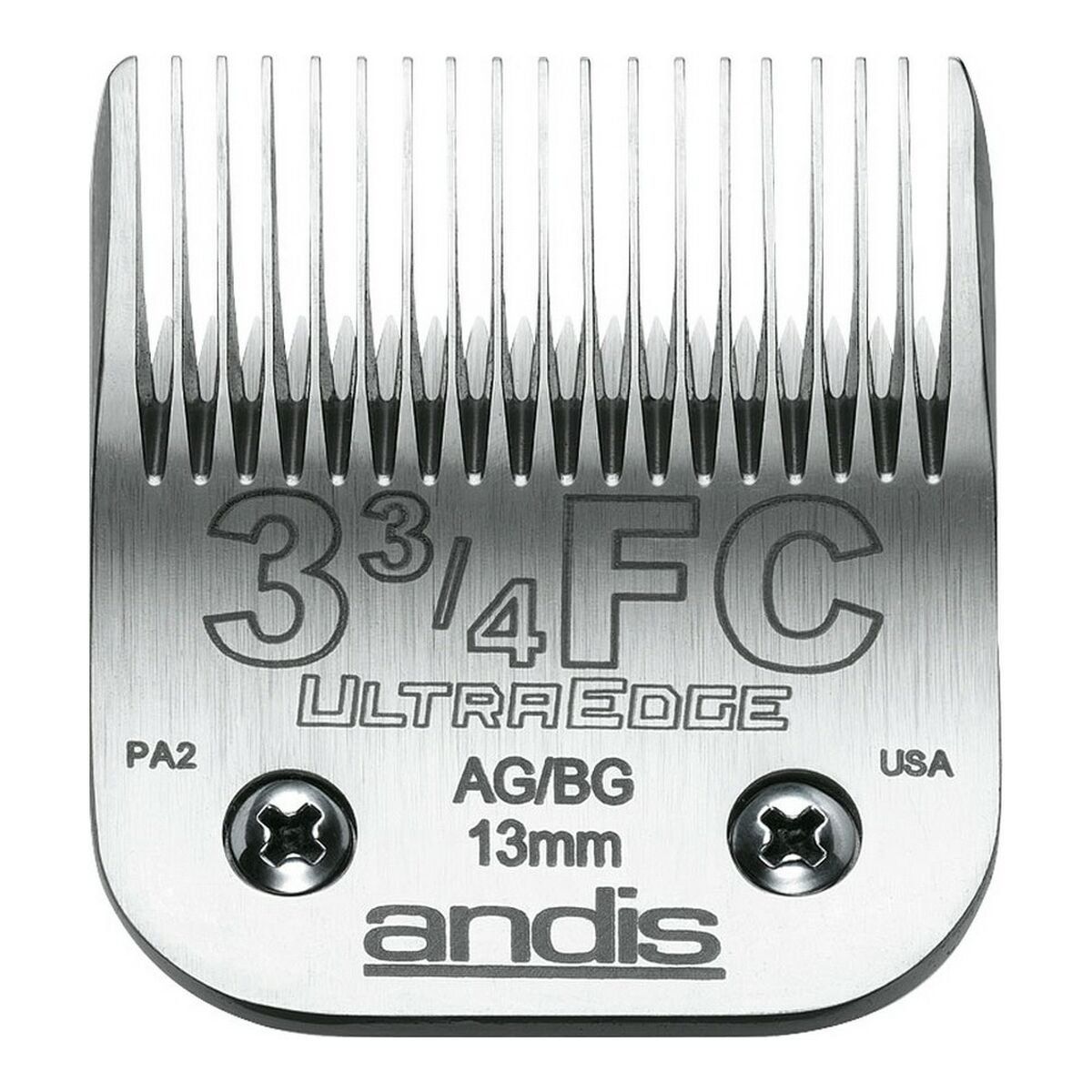 Cuchillas para Recortadora Andis 3 3/4FC Acero Cromado