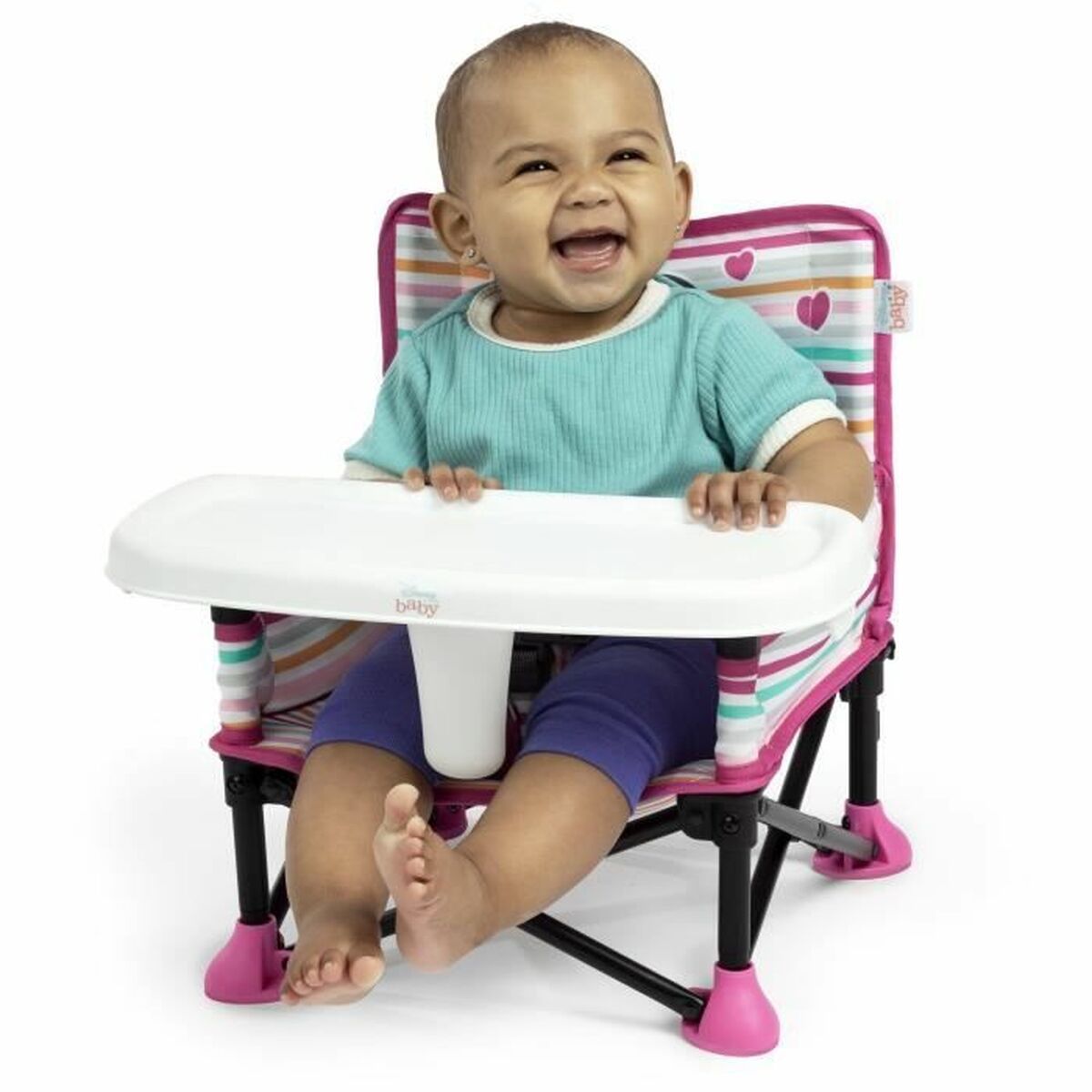 Elevador Disney Pop 'n Sit Rosa Rose