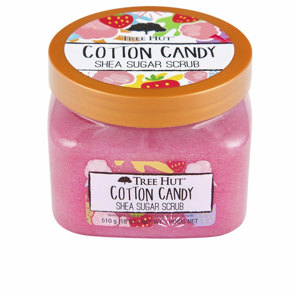 Exfoliante Corporal Tree Hut Exfoliante 510 g Algodón de Azúcar