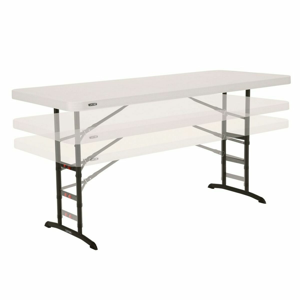 Mesa Plegable Lifetime Blanco 183 x 76 cm Rectangular