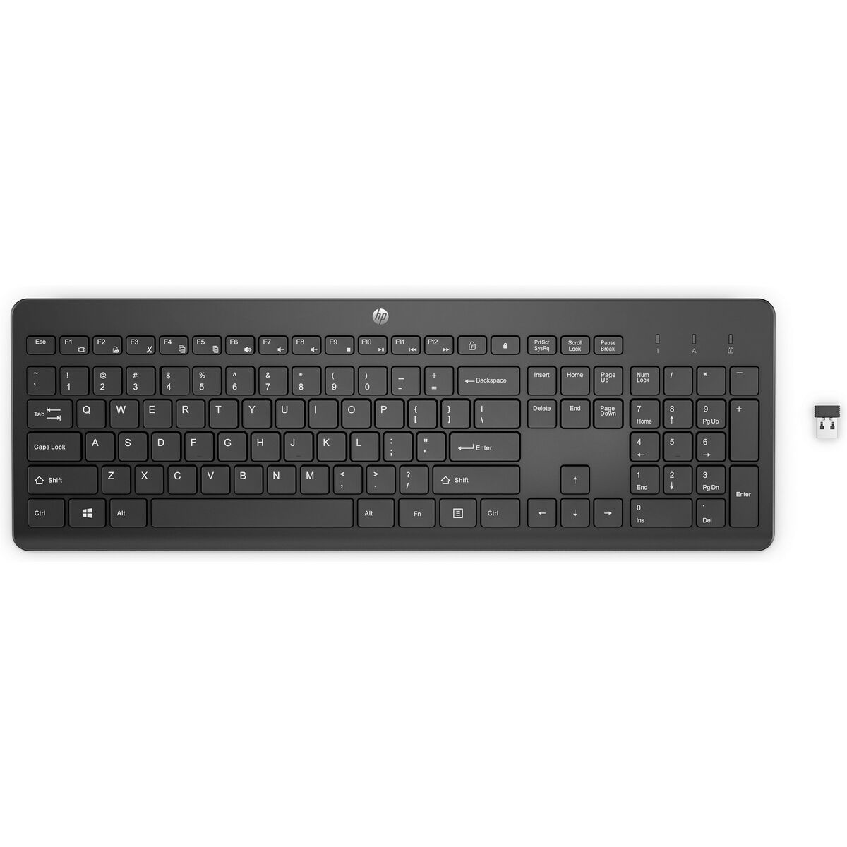Teclado HP 230 Blanco Negro