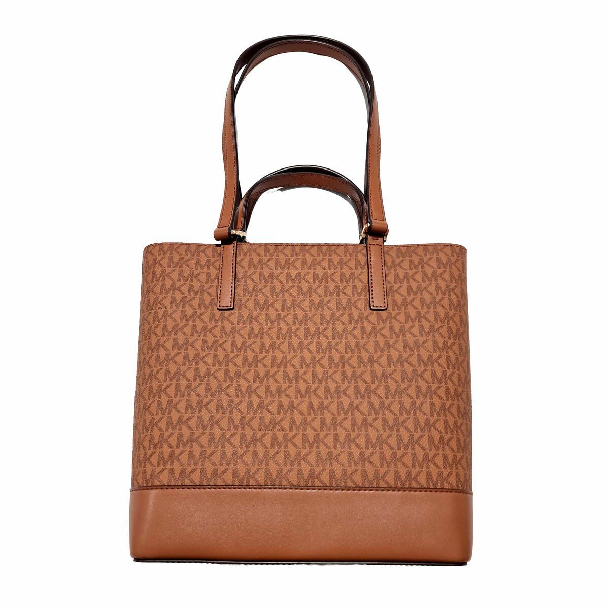 Bolso de Hombro Michael Kors Kelli Marrón 30 x 27 x 9 cm