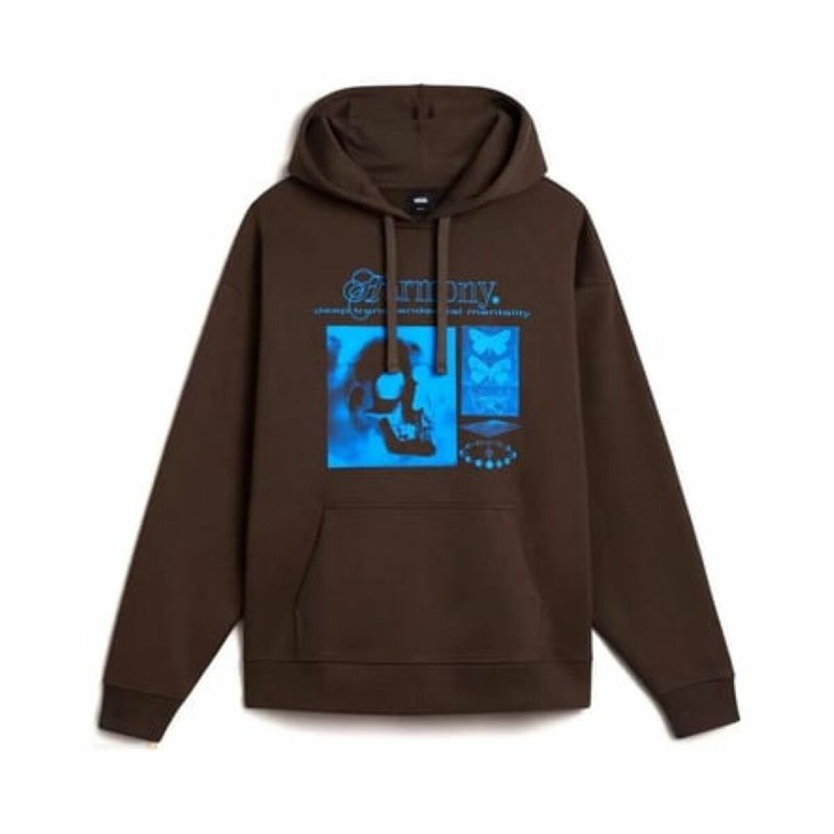 Sudadera con Capucha Hombre Vans Harmonious OS Marrón
