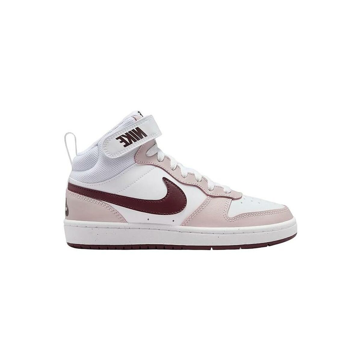 Zapatillas Deportivas Infantiles Nike COURT BOROUGH MID 2 BG CD7782 118 Blanco