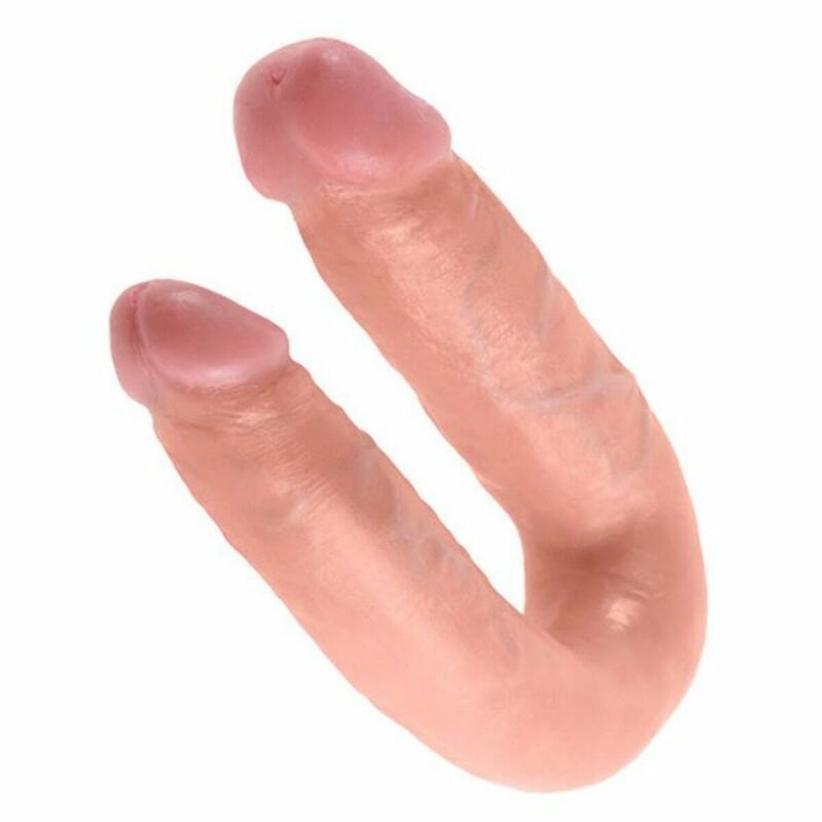 Consolador de Doble Penetración King Cock 12541 Natural