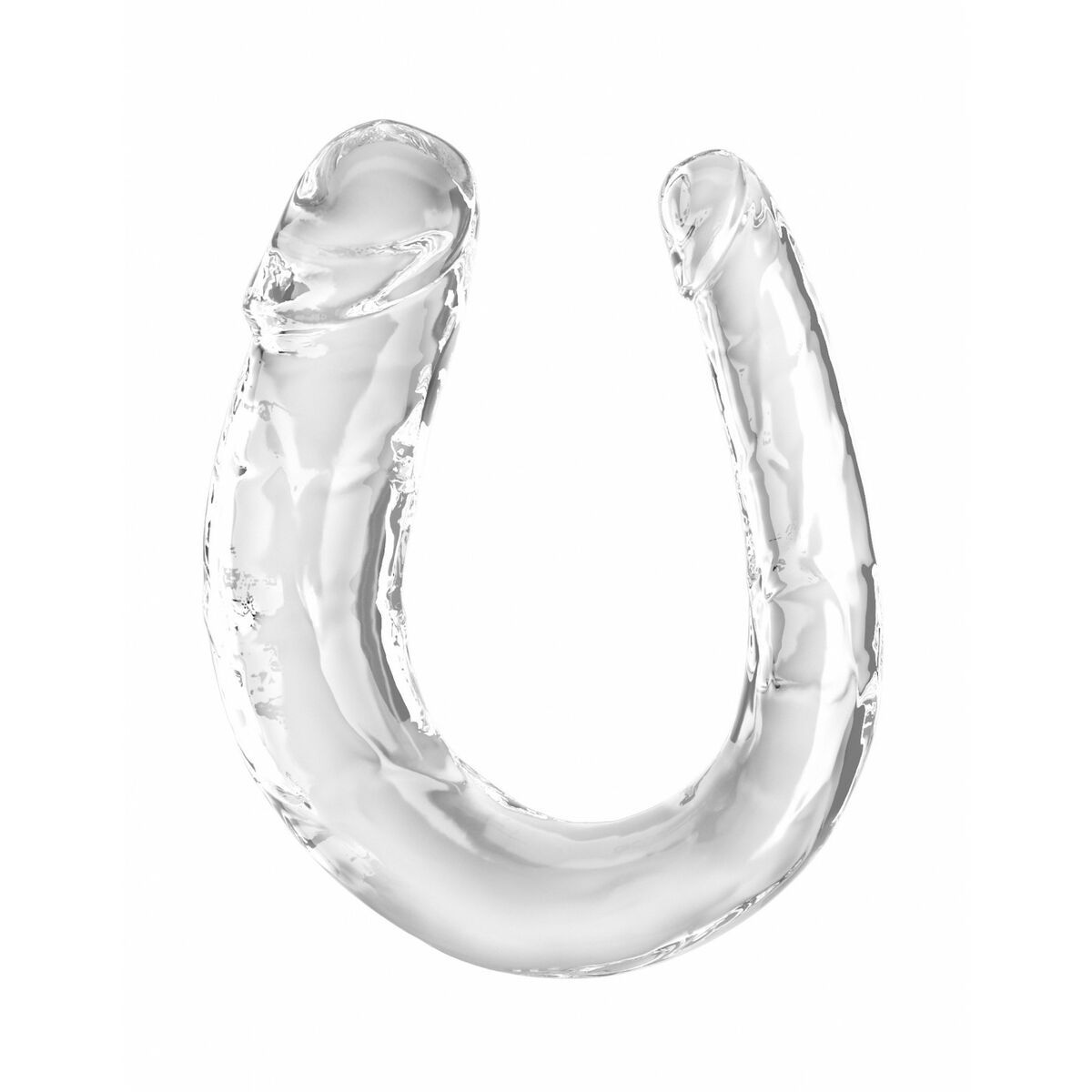 Consolador de Doble Penetración Pipedream - King Cock Transparente