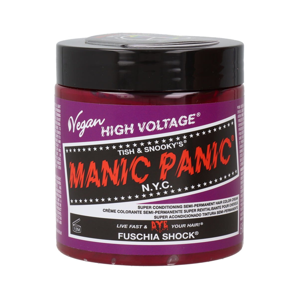 Coloración Semipermanente Manic Panic Panic High Fucsia Vegano (237 ml)