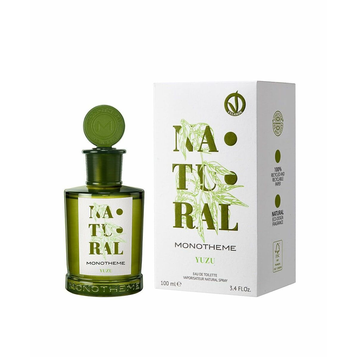 Perfume Unisex Monotheme Venezia Natural Yuzu EDT 100 ml