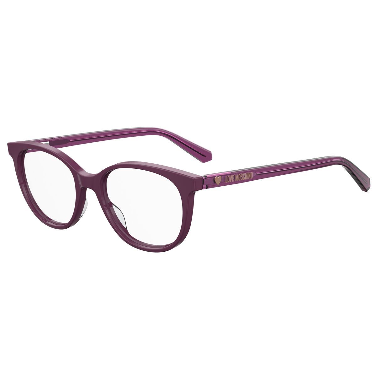 Montura de Gafas Infantil Love Moschino Morado Ø 46 mm