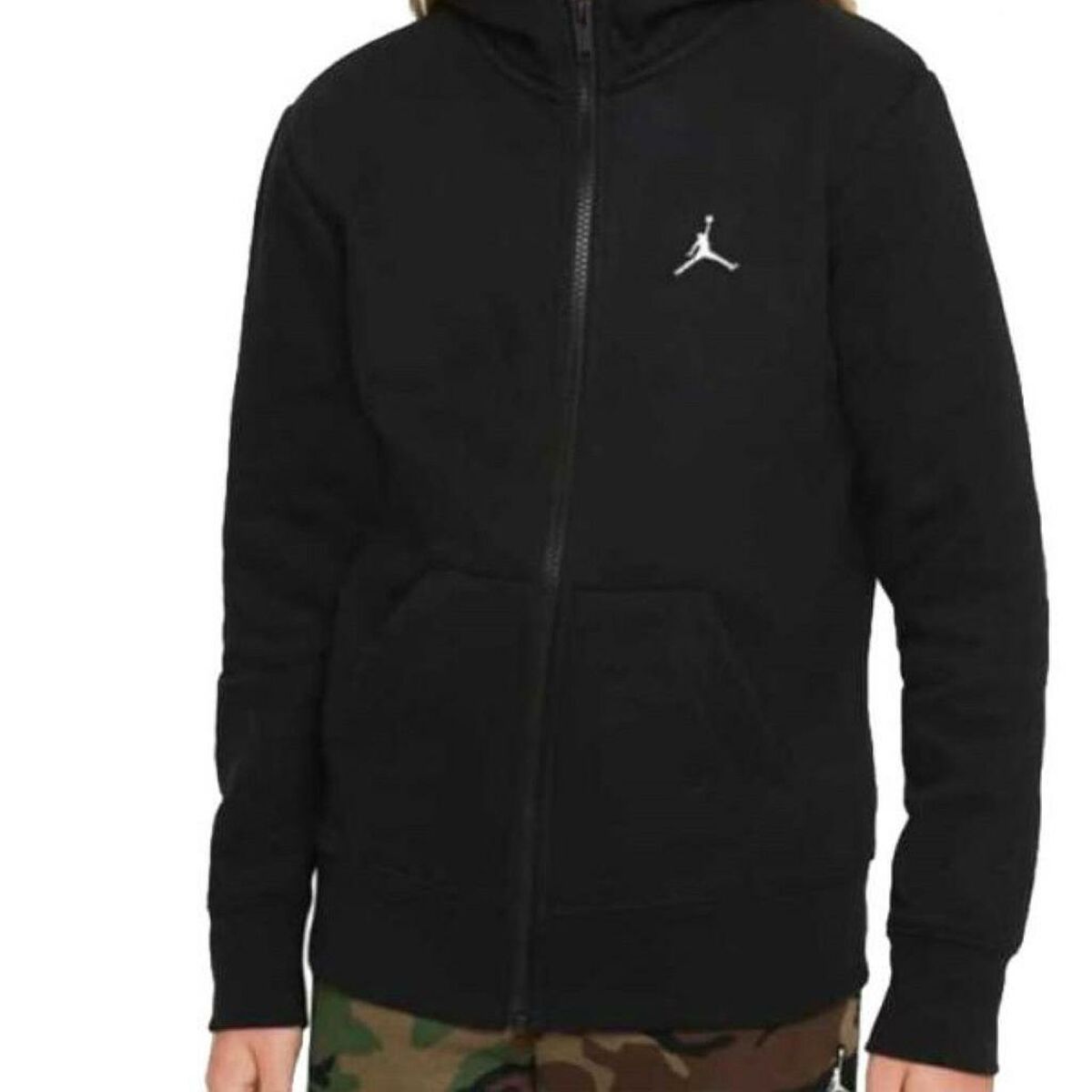 Chaqueta Deportiva para Niños Nike FT 95A904 023 Negro