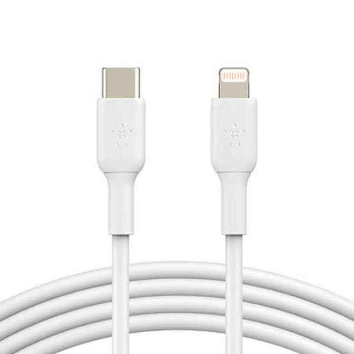Cable USB-C a Lightning Belkin CAA003BT1MWH 1 m