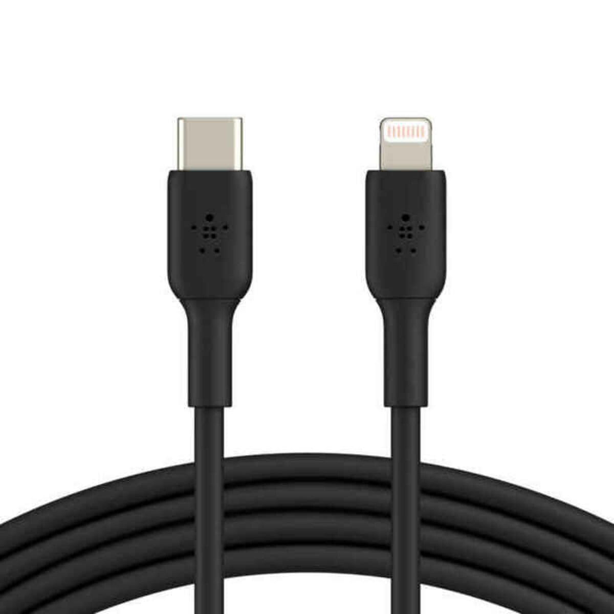 Cable USB-C a Lightning Belkin CAA003BT1MBK 1 m