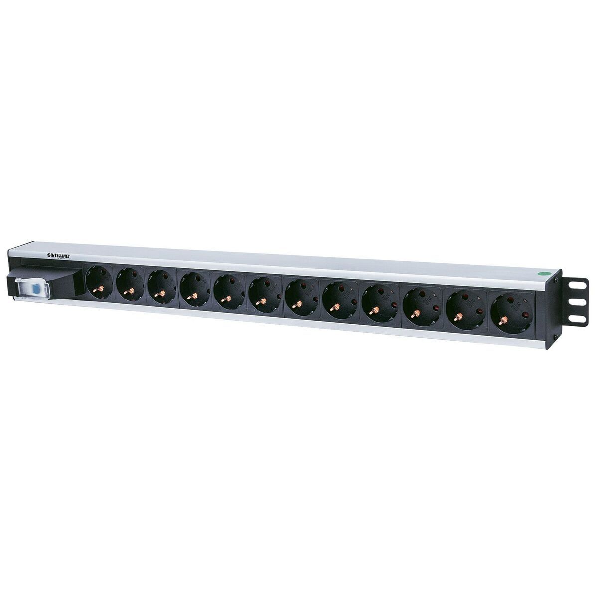 Regleta 27" 12 Tomas Schuko Intellinet 711449 (1,6 m)