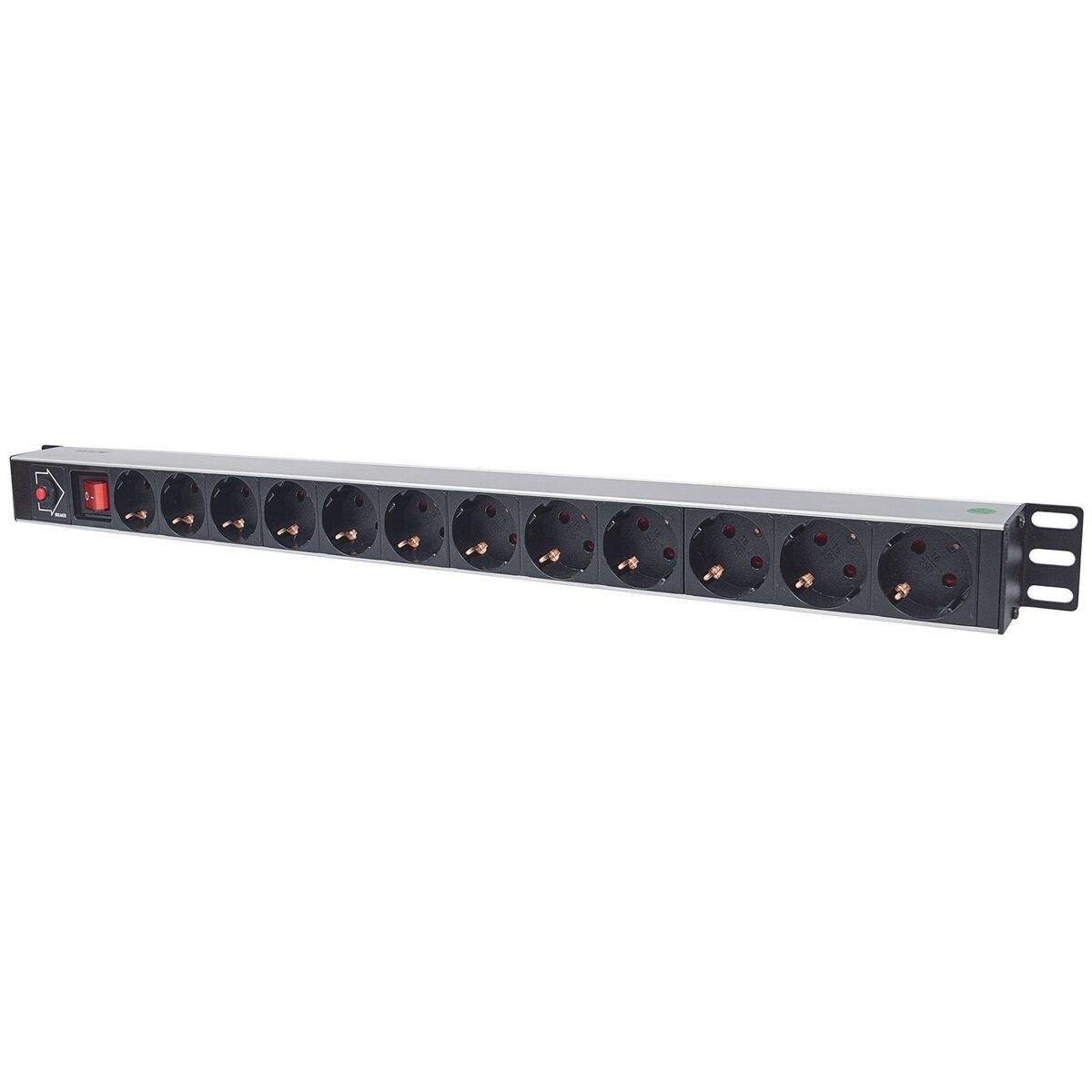 Regleta 27" 12 Tomas Schuko Intellinet 714044 (1,8 m)