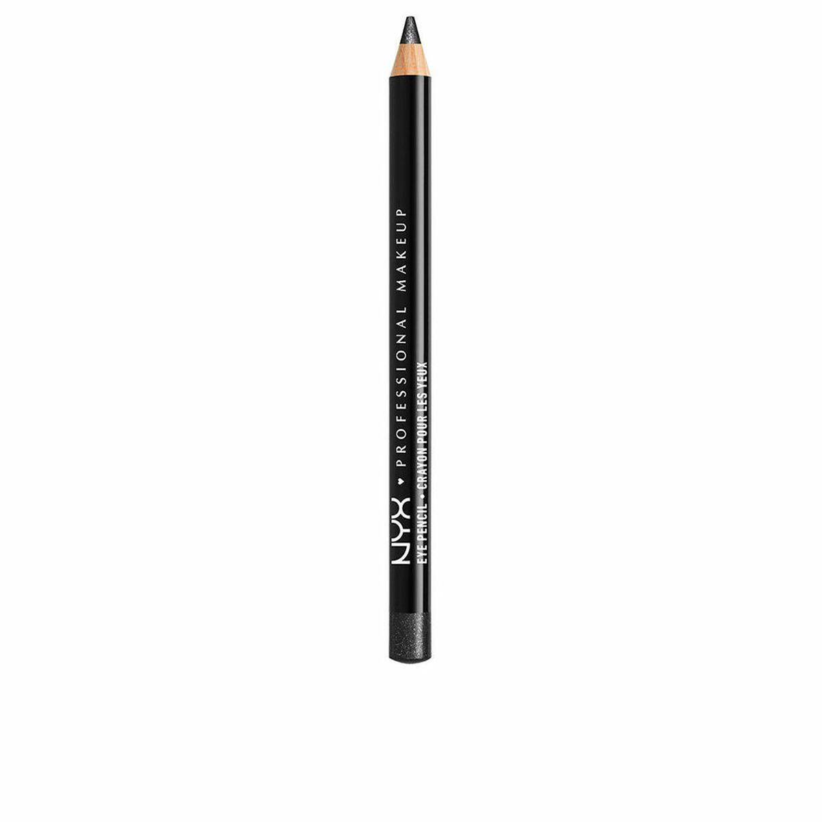 Lápiz de Ojos NYX SLIM Negro Black shimmer 1,2 g
