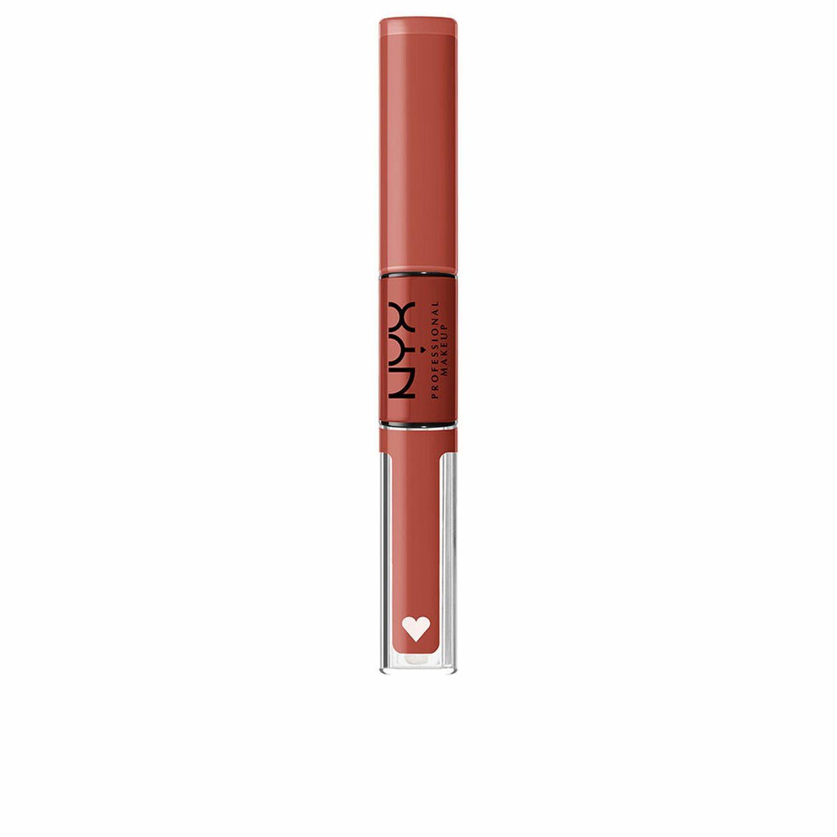 Labial líquido NYX Shine Loud Nº 4 Life goals 3,4 ml 2 en 1