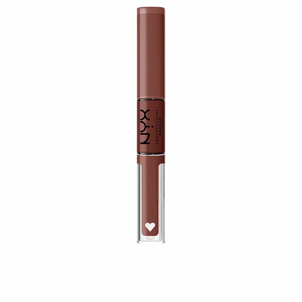 Labial líquido NYX Shine Loud Nº 6 Boundary pusher 3,4 ml 2 en 1