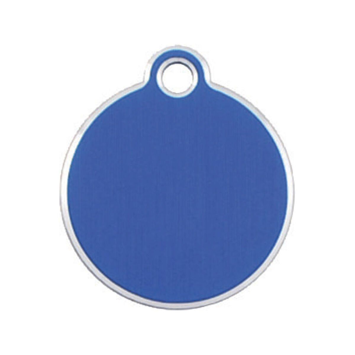 Placa identificativa para collar Imarc Circle Azul