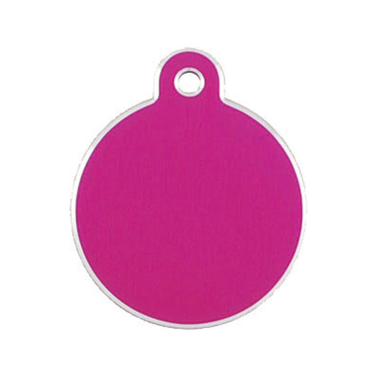 Placa identificativa para collar Imarc Circle Rosa