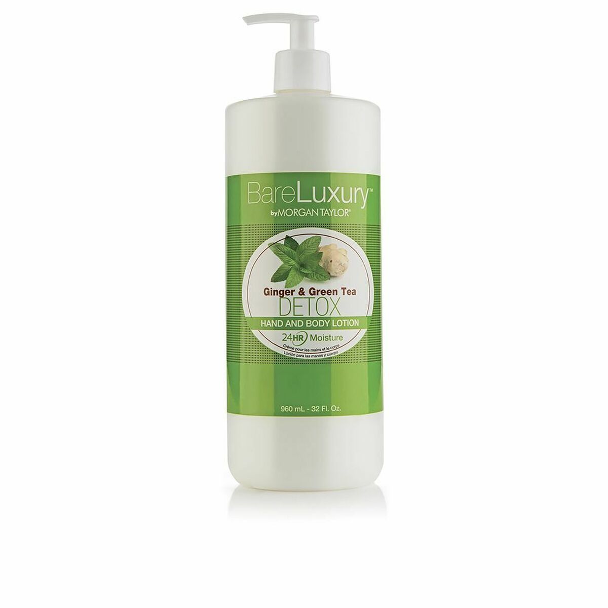 Loción Corporal Morgan Taylor Detox 946 ml Jengibre Té Verde Detoxificante
