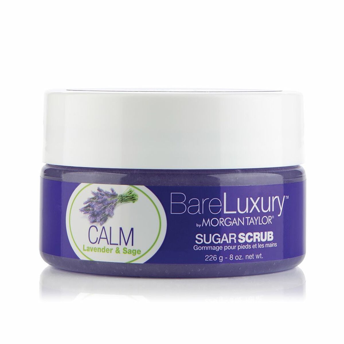 Exfoliante para Pies Morgan Taylor Calm 226 g Salvia Lavanda