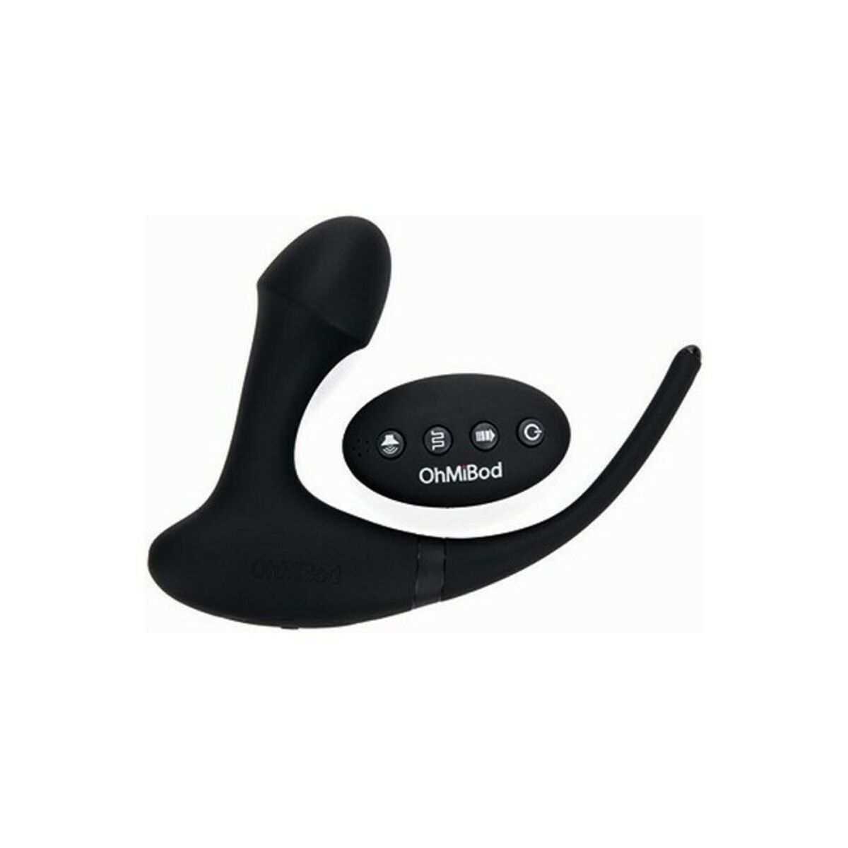 Vibrador anal OhMiBod Negro