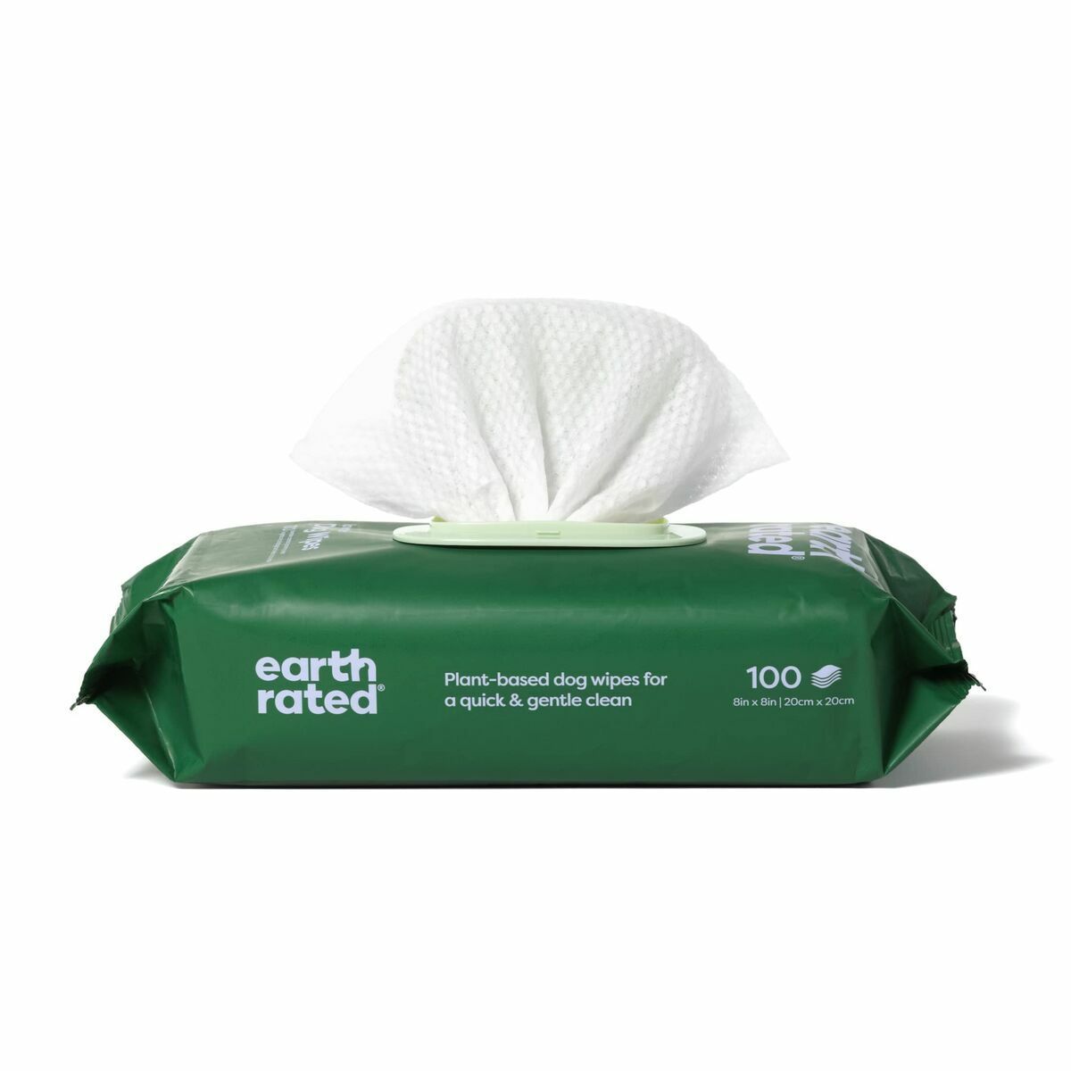 Toallitas Húmedas para Mascotas Earth Rated Lavanda Manteca de Karité 100 Unidades