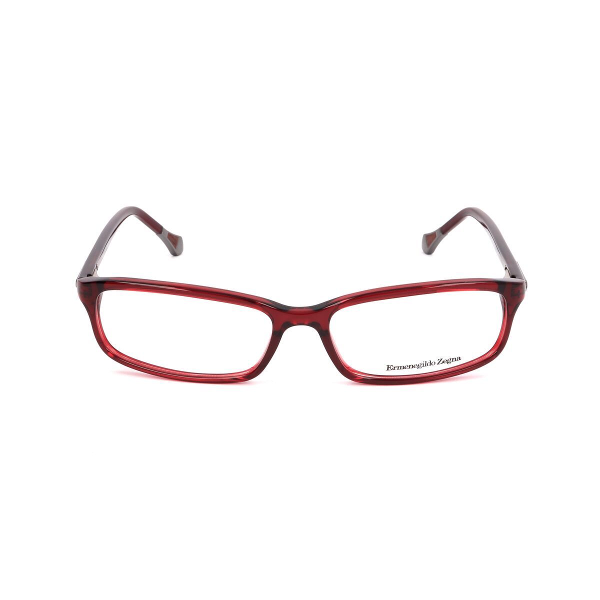 Montura de Gafas Unisex Ermenegildo Zegna Rojo ø 56 mm