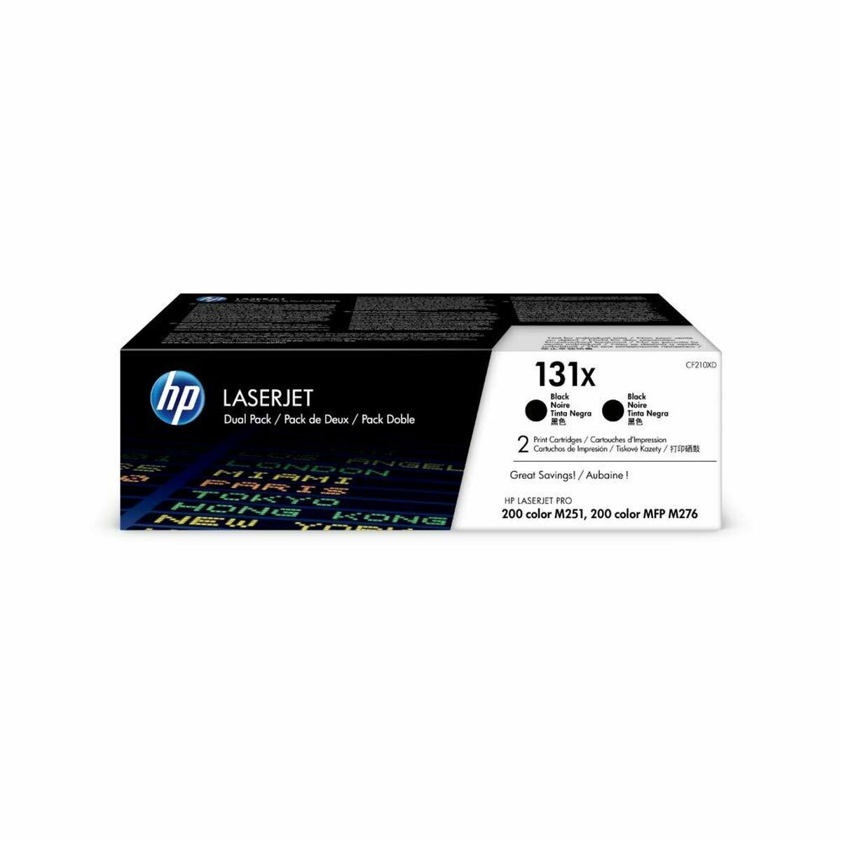 Tóner HP 131X Negro