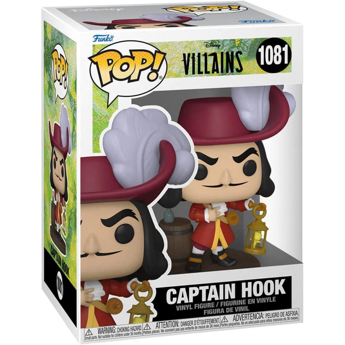 Figura Coleccionable Funko Pop! CAPITAN GARFIO