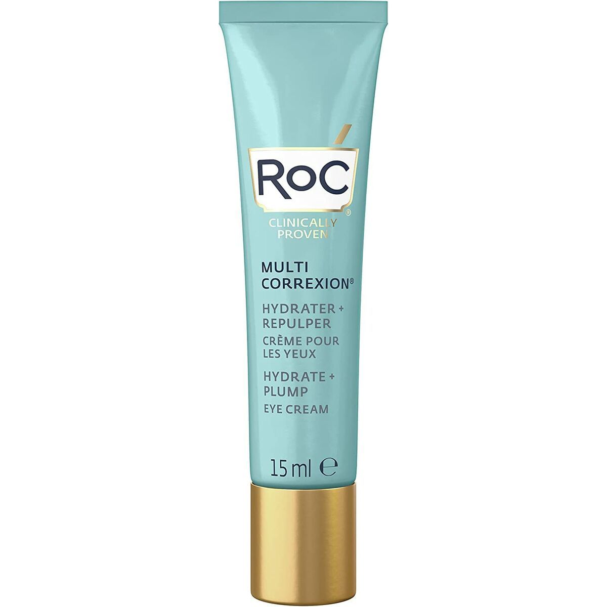 Crema para el Contorno de Ojos Roc Hydrate Plump 15 ml Ácido Hialurónico
