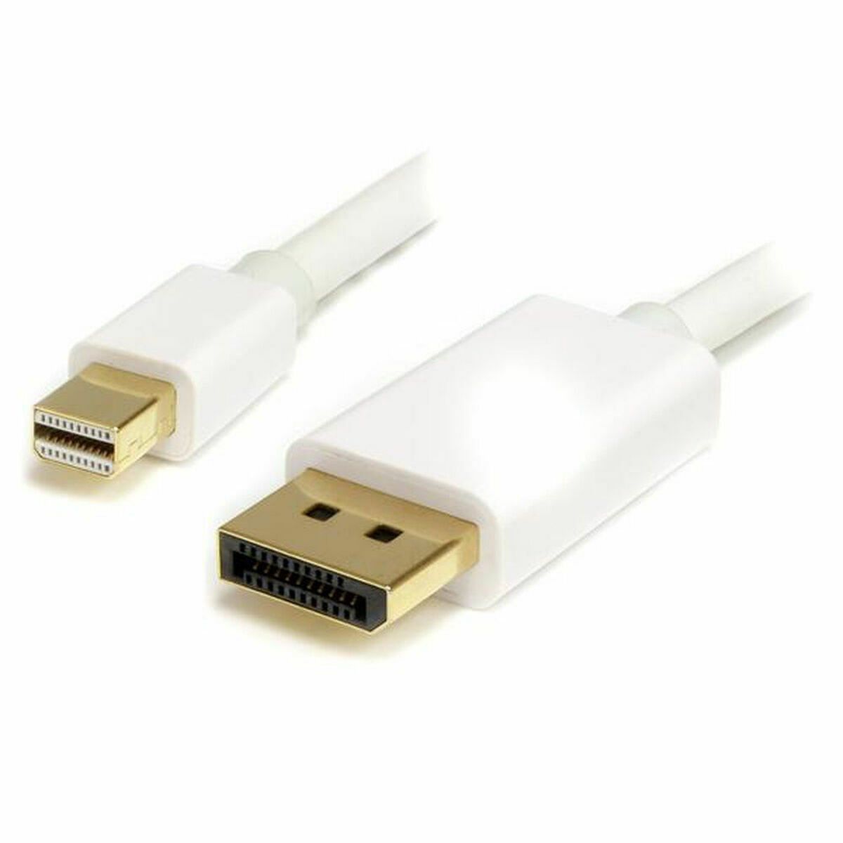 Cable DisplayPort Mini a DisplayPort Startech MDP2DPMM2MW (2 m) Blanco 4K Ultra HD
