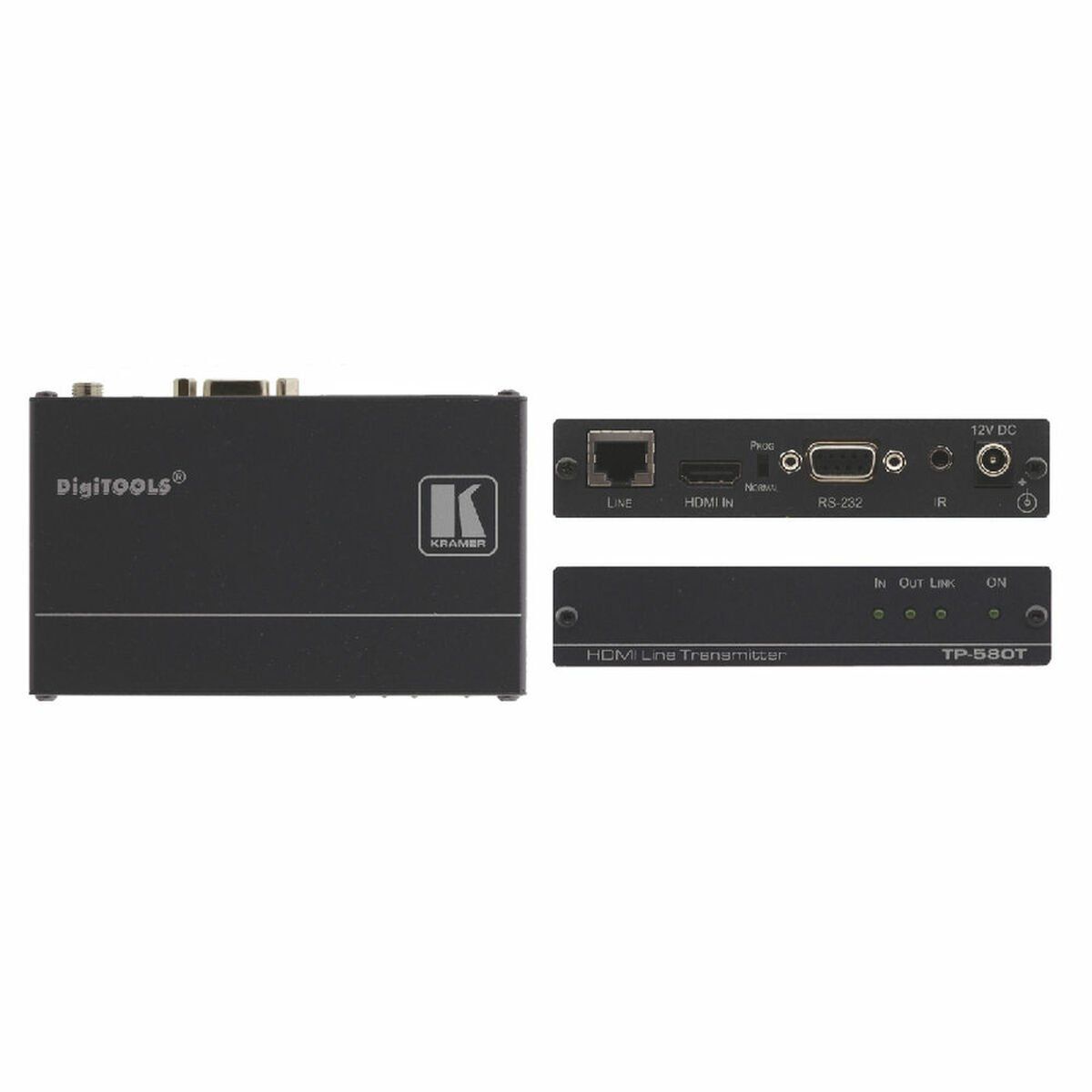 Switch HDMI Kramer TP-580T Negro
