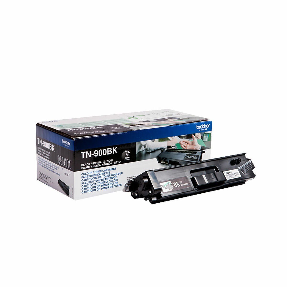 Cartucho de Tinta Original Brother TN-900BK Negro
