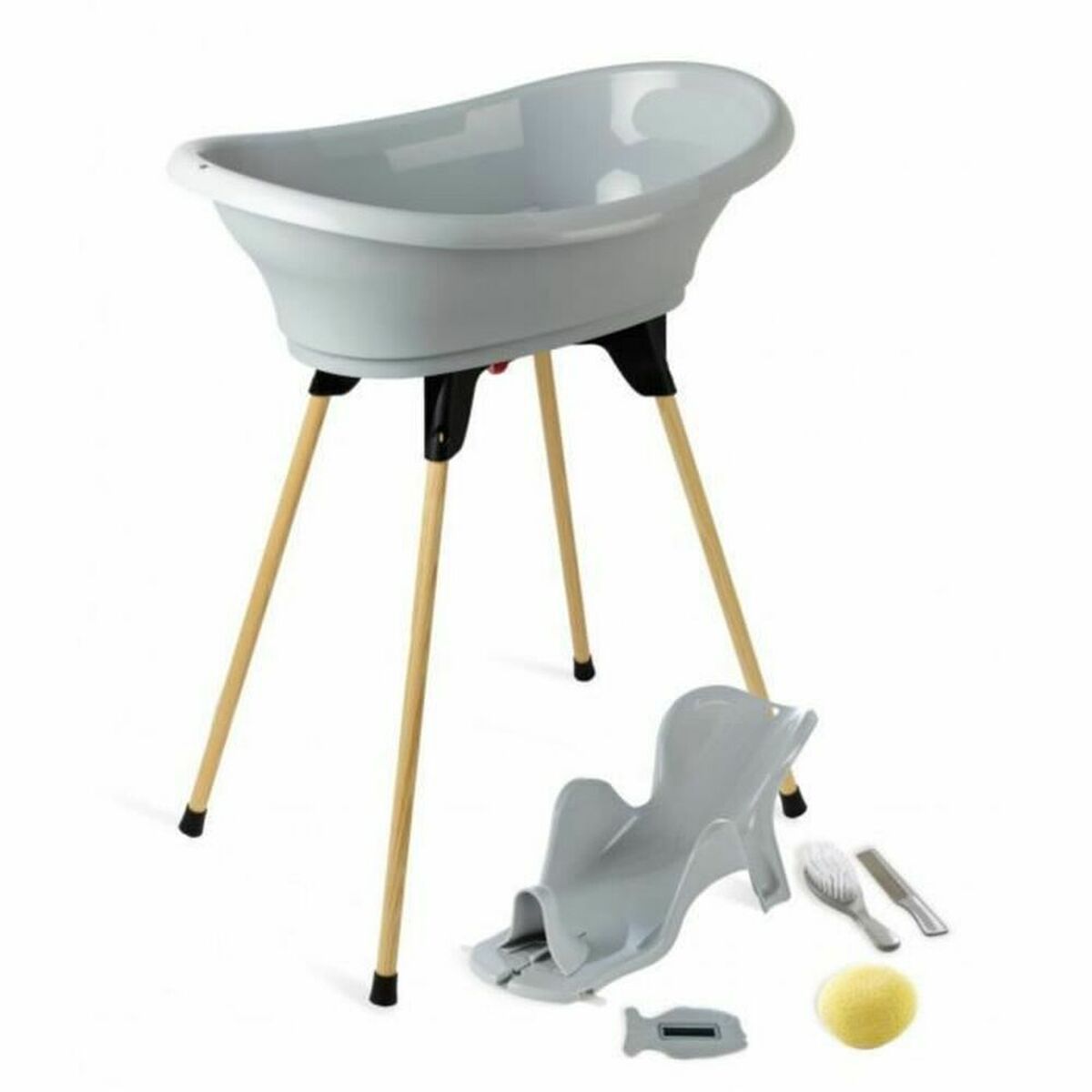 Bañera ThermoBaby Vasco Gris Bebé