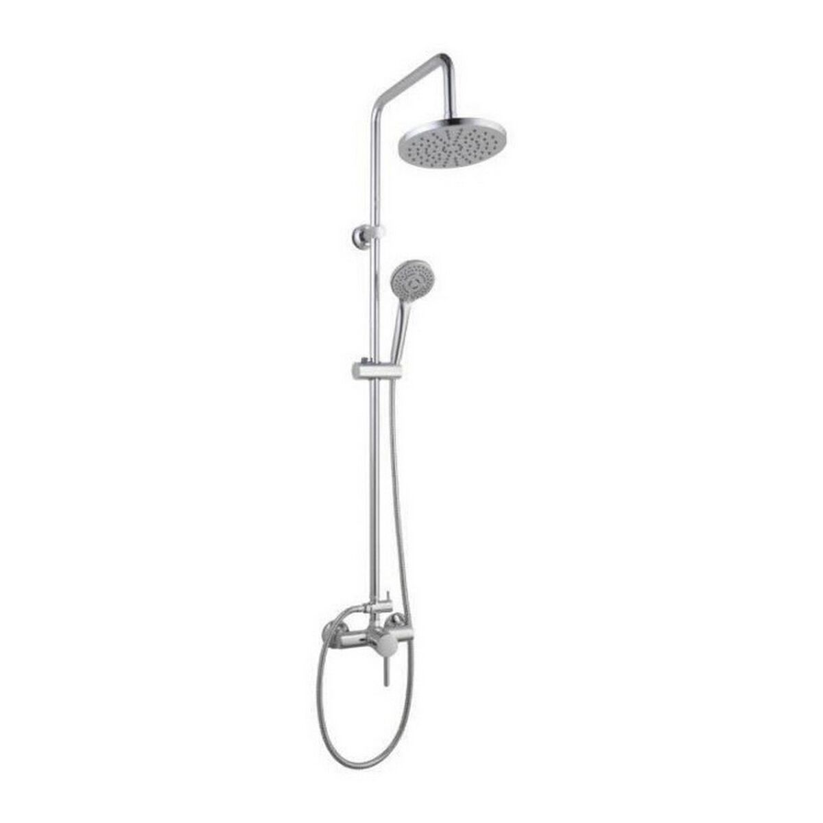 Columna de Ducha Rousseau Gris Chrome 22 mm 150 mm