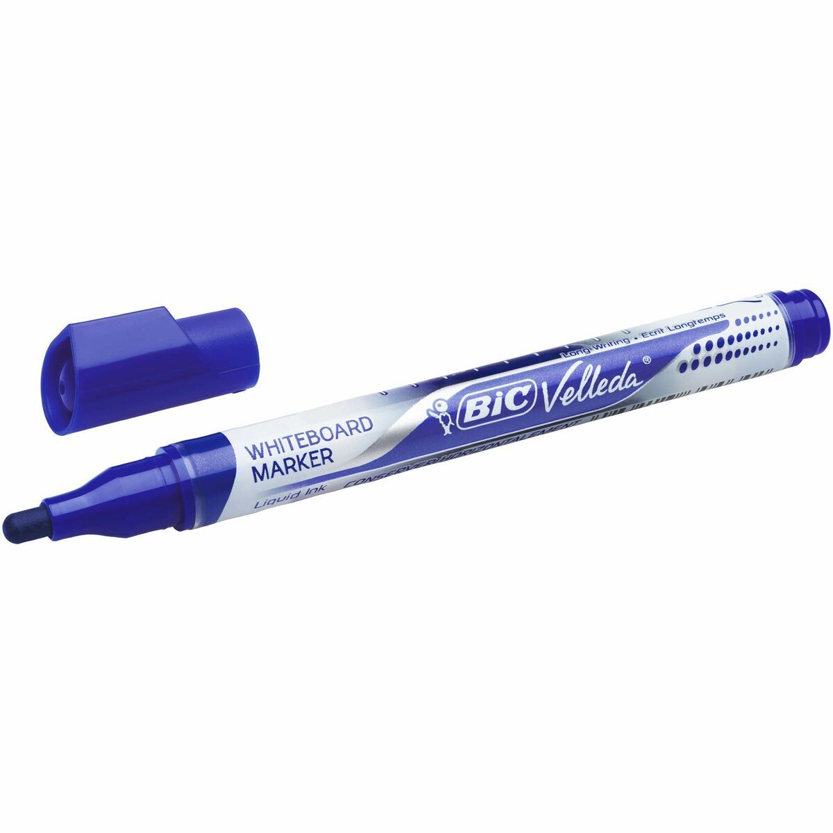 Rotulador para Pizarra Bic 902087 Azul 12 Piezas