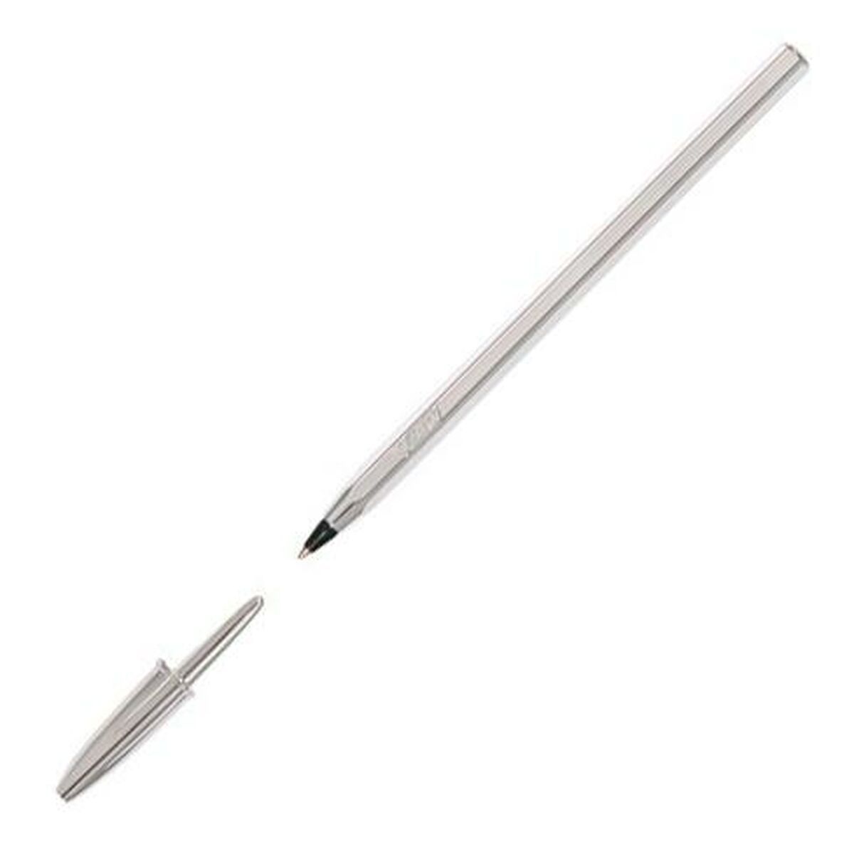 Boligrafo de tinta líquida Bic 921339 Negro Plateado 0,32 mm (20 Piezas)