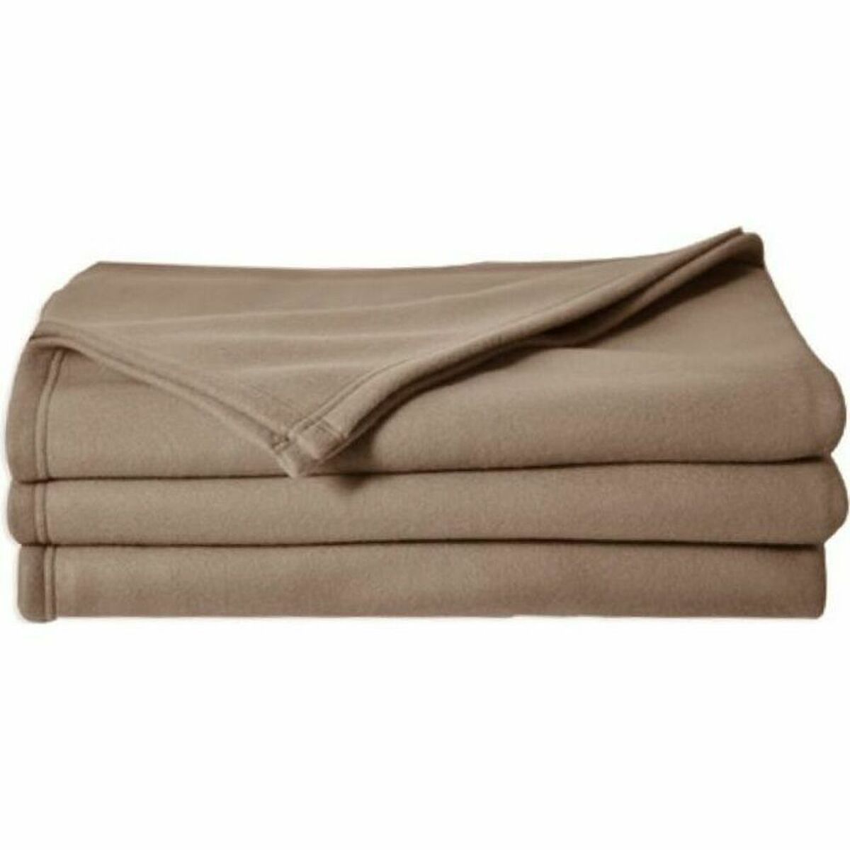 Manta Poyet Motte Marrón 220 x 240 cm 100 % poliéster