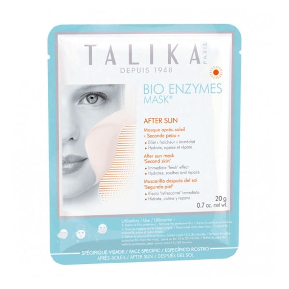 Mascarilla Facial Hidratante Talika 11511 20 g